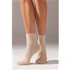 Calzedonia Calze Corte Con Bordo Lavorato Naturale