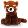 Keel Toys- KEELECO-Peluche Panda Roux 18 cm, SE6566, Colore Marrone, Bianco