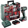 Metabo SB 18 L SET drill Senza chiave Nero, Verde 1800 Giri/min 1,6 kg