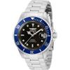 Invicta Pro Diver - Orologio da uomo in acciaio inossidabile con movimento automatico - 40 mm, Blu / Argento