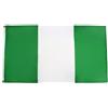 AZ FLAG Bandiera Nigeria 150x90 cm Nigeriana Poliestere Leggero 2 Occhielli