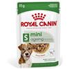Royal Canin Size Royal Canin Mini Ageing umido in salsa per cane - Set %: 48 x 85 g