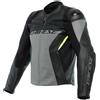 Dainese Outlet Racing 4 Leather Jacket Nero,Grigio 44 Uomo
