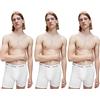 Calvin Klein Boxer Brief 3Pk, Mutande, Uomo, Bianco, S