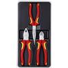 KNIPEX Assortimento sicurezza 1 x 03 06 180, 1 x 26 16 200, 1 x 70 06 160, 00 20 12
