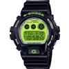 G-Shock Orologio Casio G-Shock DW-6900RCS-1ER Crazy Colour nero e verde