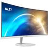 MSI MSI MONITOR CURVO 34 LED VA 21:9 QHD, 1500R, 1MS 60hz, DP/HDMI, MULTIMEDIALE, BIANCO PRO MP341CQW