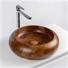 VITRA Lavabo d'appoggio in legno di suar 40 x 12 cm - Sinker