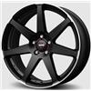Cerchi in lega Momo SEVEN 8.5x19 Nero Diamantato Opaco