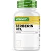 Vit4ever Estratto di berberina HCL - 120 capsule da 500 mg - Berberina naturale + estratto di pepe nero - Testato in laboratorio (purezza e contenuto di principi attivi) - Dose elevata - Vegan