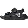 adidas Altaswim Sandals, Sandali Unisex-Bimbi 0-24, Core Black/Cloud White/Grey Six, 19 EU
