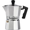Barazzoni Caffettiera Alluminio 3 Tazze, Certificata AICAF Accademia Italiana Maestri del Caffè, Gas