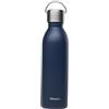 Qwetch - Borraccia Termica Active 600ml Blu Notte - Bottiglia termica in Acciaio Inox 90% Riciclato - Mantiene freddo per 24 ore e caldo per 12 ore - Senza perdite & senza BPA - Con ansa ergonomica