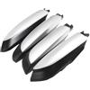 TEMKIN Auto Portapacchi 4 Pezzi Per Toyota Per RAV4 XA40 2013 2014 2015 2016 2017 2018 Nero Argento ABS Portapacchi Rail End Coperchio Protettivo Borsette Barre portatutto Auto