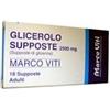 MARCO VITI FARMACEUTICI SPA GLICEROLO (MARCO VITI)*AD 18 supp 2.250 mg