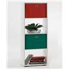 FMD 13Casa - Capri A10 - Libreria. Dim: 36,5x33x141 h cm. Col: Bianco. Mat: Nobilitato.