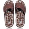 BYRIVER Massaggiatore plantare per fascite plantare, Riflessologia Pantofole Ciabatte Scarpe Sandali, Tappetino per Agopressione, Miglioramento Circolazione, Regalo per uomini donne (03S)