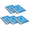 Pigna Quablock Evolution 5 Quaderni a Quadretti, 50 Pezzi