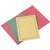 Alevar Cartellina Semplice con Stampa in Cartoncino Manilla 200 gr, Formato 25x34 cm, Colore Rosso, Confezione da 100 Pezzi