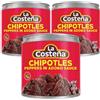 APG Fine Foods La Costena Confezione di 3 x Peperoncini Chipotle La Costena in Salsa Adobo 199g