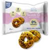 Nuvolazero Nuvola Zero - Ciambella Zero, Snack Proteici Senza Zucchero, Dolci Senza Glutine e Lattosio, Zero Carboidrati, Con Gocce di Cioccolato, Confezione da 12pz. Made in Italy.