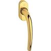 HOPPE MANIGLIA PER FINESTRA DK MODELLO SEATTLE IN ALLUMINIO (Q.7X35, FINITURA 271 - ORO LUCIDO)