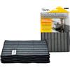 Apex Set 6 Panni Spugna Microfibra Induzione e Piani Cottura - Doppia Azione, Antigraffio, Super Assorbenti - Ideali per Vetroceramica e Cucine Delicate - 24x17 cm