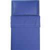 L'ANTICO ARCOLAIO - Completo Lenzuola Letto Singolo 100% Cotone Italiano, Set Anallergico e Antiacaro, Federe Cuscini Incluse, Qualità e Manifattura Made in Italy Certificata (Blu/Royal)