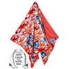Tex family Telo mare doppio KIKOY in cotone e spugna con zaino KEEP - Fantasia Corallo multicolore
