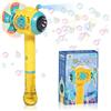 Funmo Macchina Bolle Bambini Funmo Spara Bolle Di Sapone Automatico 180 ML Soluzione Bolle Pistola Bolle Di Sapone Automatico Per Attività All'Aperto Feste Giocattoli Estivi