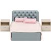 Lundby Set di mobili per la casa delle Bambole - Letto delle Bambole - Accessori per casa delle Bambole per Mini Bambole da 11 cm - 6 Pezzi, età 3+ Scala 1:18