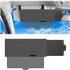 CGEAMDY Estensore Parasole Auto, Estensore Visiera Antiriflesso Auto, Per Driver e Passeggero, Regolabile e Prolunga Visiera Visione