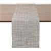 Myir JUN Runner da Tavola Moderno PVC Termoisolante Lavabile di Alta qualità per la Decorazione di Tavoli Feste Festival Matrimoni 30 x 140 cm Caramello