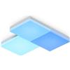 Nanoleaf Skylight Starter Kit, 3 Plafoniere LED Soffitto RGBW - Plafoniere Interno Modulari, Luci Led 16M Colori WiFi, Funziona con Alexa