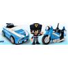GIOCHI PREZIOSI PL102000 POLIZIA AUTO E MOTO CON MINI ACTION HERO