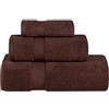 Superior Parent Collection-Set di 2 Teli da Bagno in 100% Cotone Zero Twist, Super Morbidi e assorbenti, Colore: caffè, Espresso, 3 Piece Towel Set