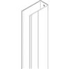 Leroy Merlin Profilo in alluminio anodizzato argento opaco L1.95m L40xSp20xH1980 mm