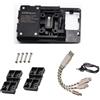 Aiuphing supporto cellulare per bmw moto, supporto navigatore moto accessori moto con doppia USB per BMW R1200GS LC&Adventure S1000XR/RS F700GS/800GS R1200RS R1200ADV