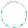 MORELLATO Cavigliera Donna in Acciaio e Pietre Agata Colorata, Collezione COLORI SUMMER - SAXQ19