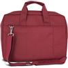 Atlantis Borsa notebook Atlantis da 16" Guaina protettiva antiurto portaoggetti tracolla Nylon 1600D rossa [P004-K51-A4-16]