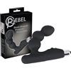Rebel - vibratore prostata con sfere (nero)