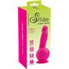Sweet Smile SMILE Powerful - Vibratore ricaricabile a doppio motore con ventosa (rosa)