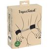 Fetish Vegan Fetish - manette con catena corta (nero)