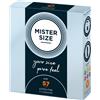 Mister Size preservativi ultra sottili - 57mm (confezione da 3)
