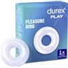 Durex Anello del Piacere Durex - Anello per il pene (trasparente)