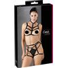 Cottelli - set sensuale body harness - nero (S-L)