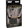 Pipedream Fetish Fantasy Gold - manette peluche (nere)