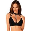 Obsessive Brasica - reggiseno allacciato al collo (nero) - M/L