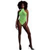 Ouch! - Body fosforescente effetto cinturato (verde neon)