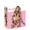 Bad Kitty - set bustino e body bondage (nero) - L/XL